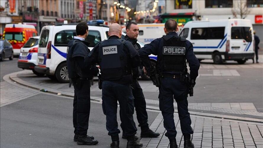 Policía de Francia. Foto: Mustafa Yalçın - Archivo Agencia Anadolu