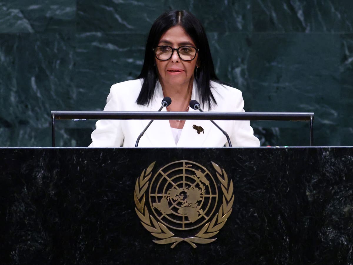 Delcy Rodríguez ante la ONU: “en Venezuela habrá elecciones”