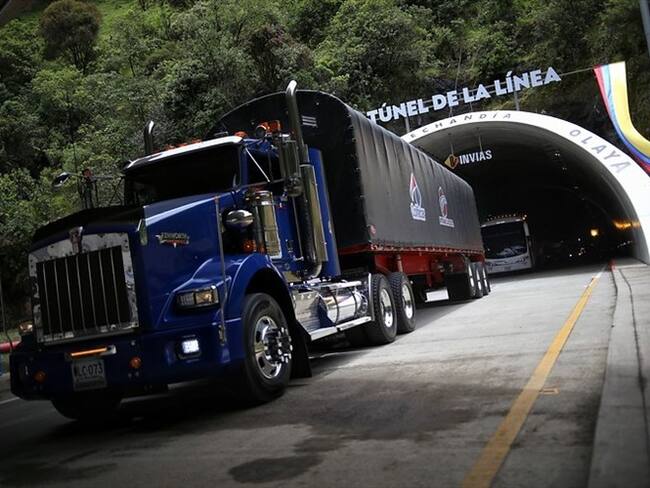 Cierres temporales en el túnel de La Línea . Foto: Colprensa