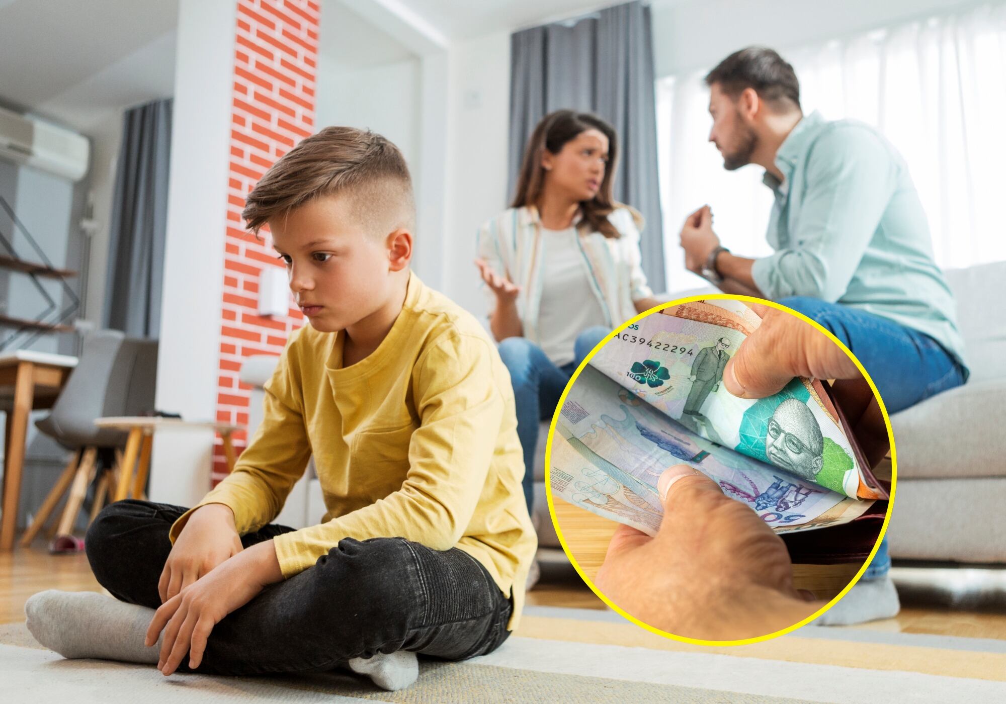 Imagen de referencia de cuota de alimentos. Foto: Getty Images.