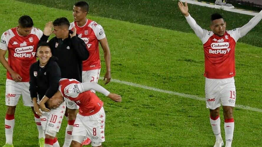 Independiente Santa Fe, equipo colombiano. Foto: Colprensa / Santa Fe se queda con la Superliga