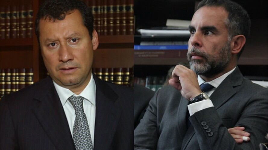 Jaime Lombana y Armando Benedetti. Foto: Colprensa