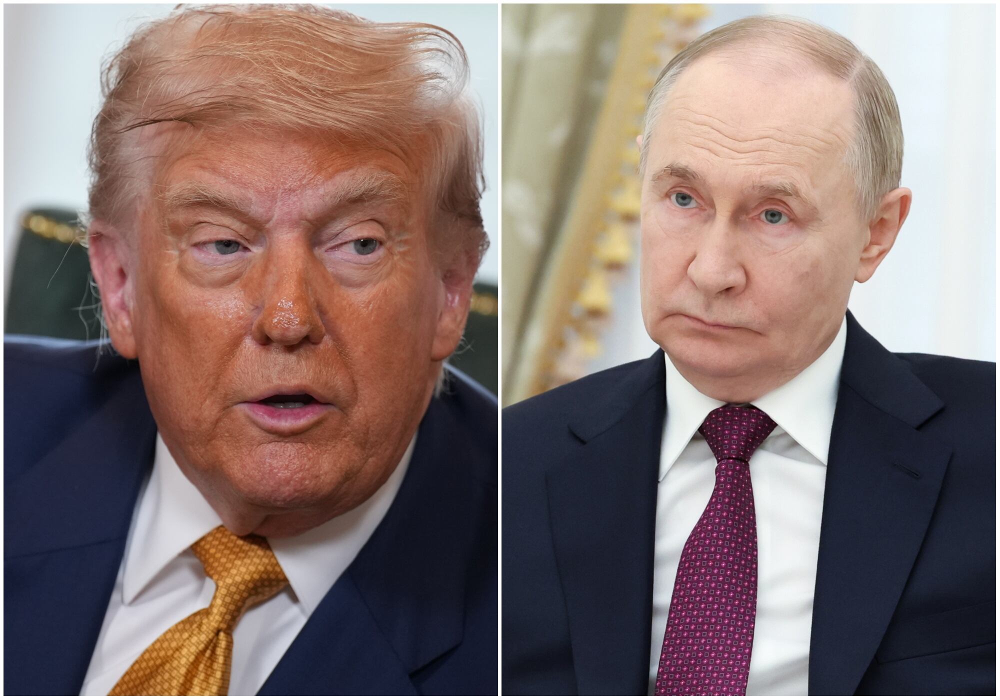 El Kremlin anunció que Vladímir Putin y Donald Trump se reunirán en los próximos días. Foto: Getty Images/ EFE.