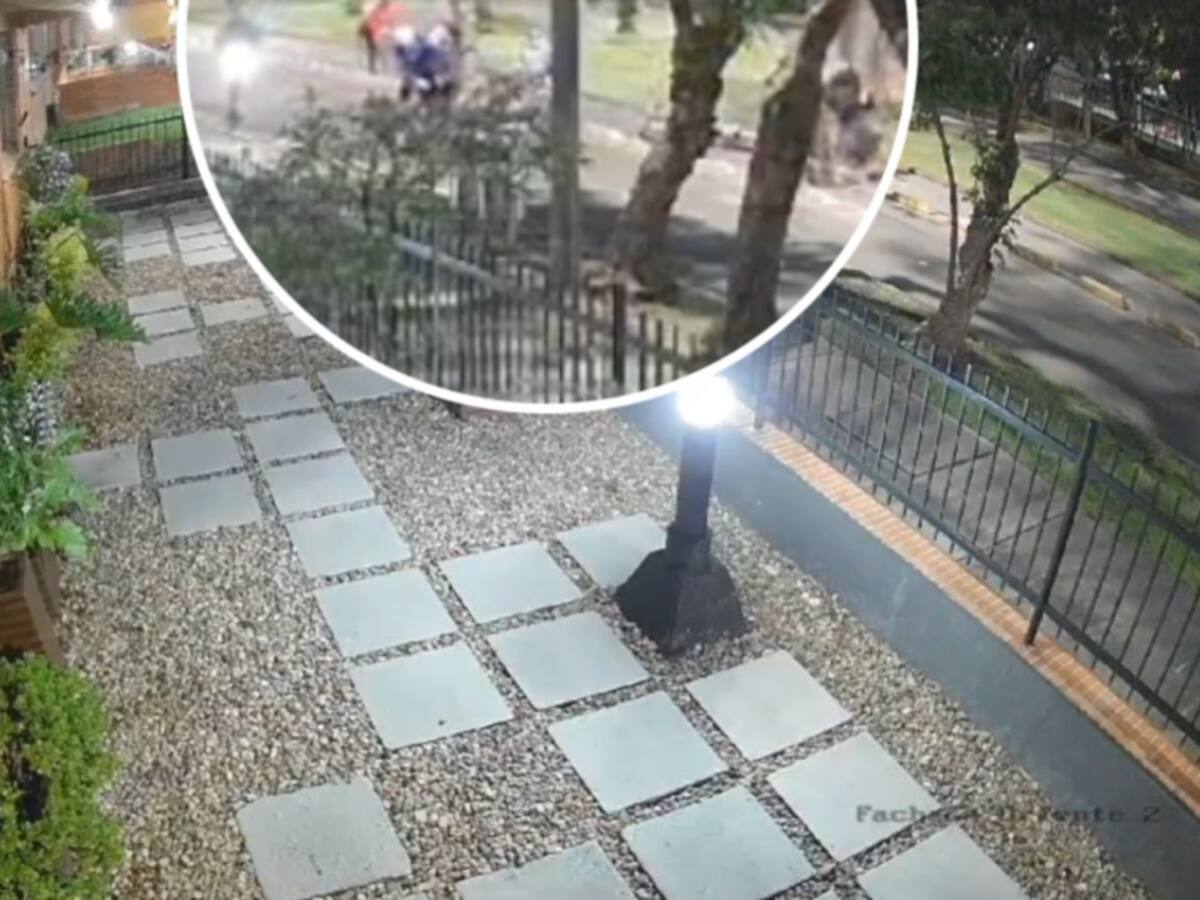 Video: Atraco masivo en ciclorruta de Usaquén en Bogotá