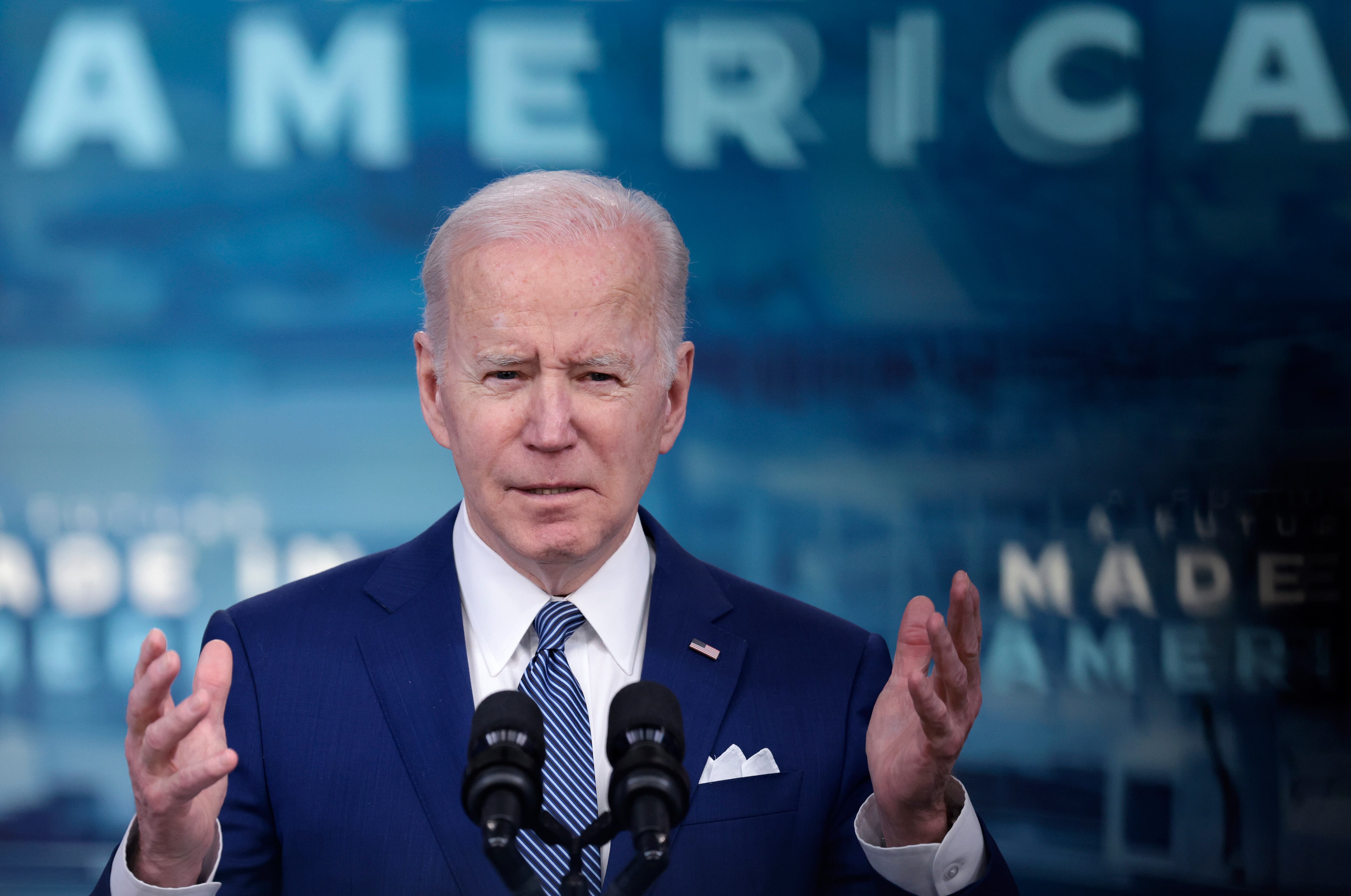Joe Biden, presidente de EE.UU. Foto: Getty