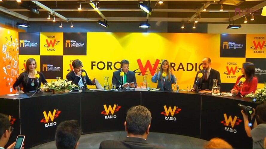 Foro de emprendimiento y economía naranja. Foto: Redacción W Radio