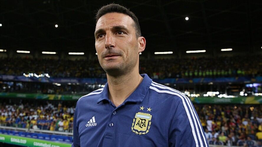 El seleccionador de Argentina, Lionel Scaloni. Foto: Getty Images