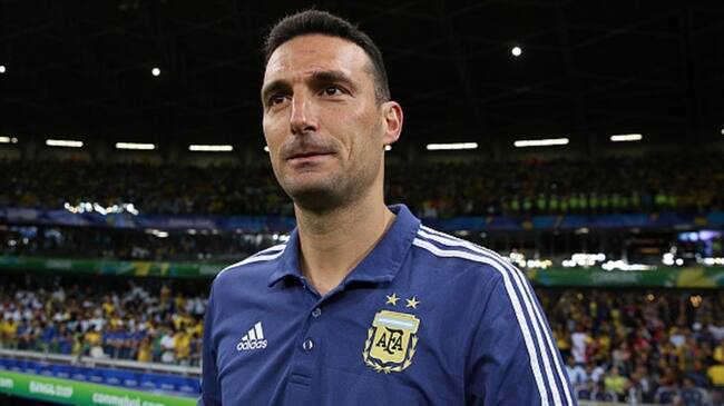 El seleccionador de Argentina, Lionel Scaloni. Foto: Getty Images