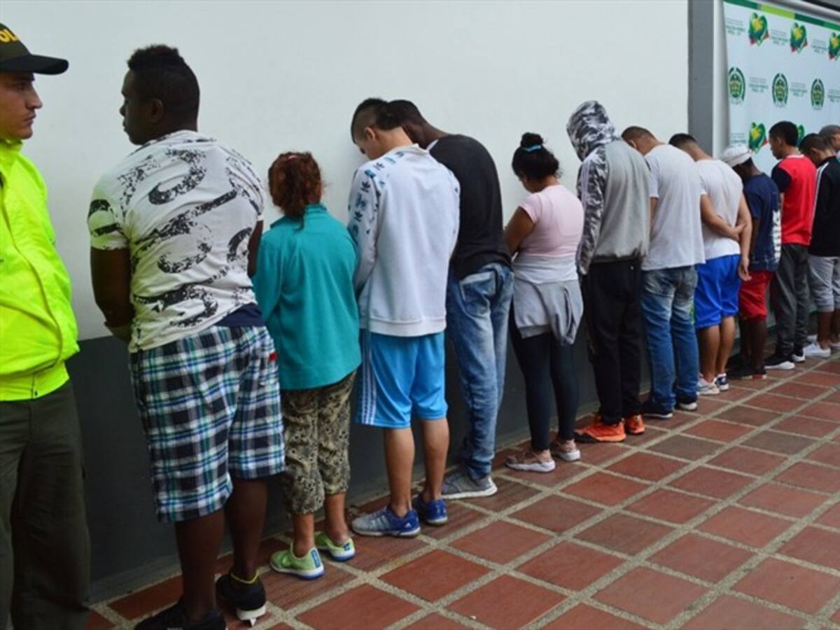 Desarticulan banda “Los del poli” dedicada al sicariato en Cali