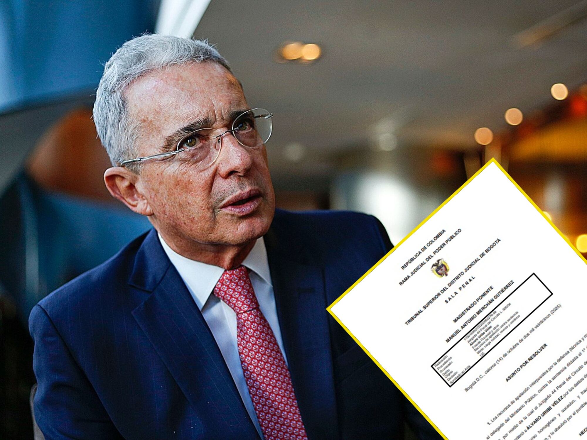 Álvaro Uribe. Foto: Colprensa