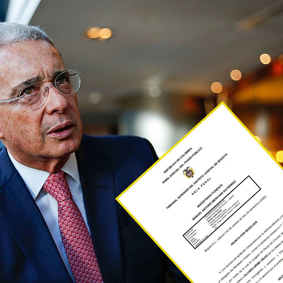 Este es el fallo de segunda instancia que declaró inocente al expresidente Álvaro Uribe Vélez