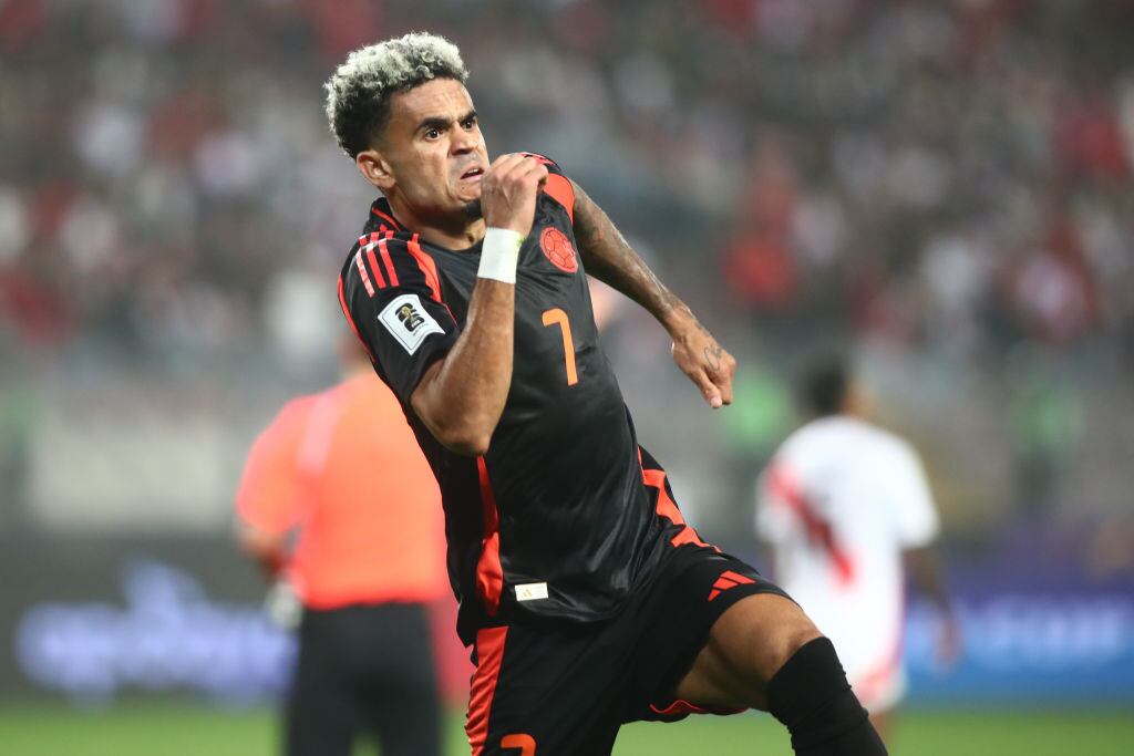 Luis Díaz. (Photo by Raul Sifuentes/Getty Images)