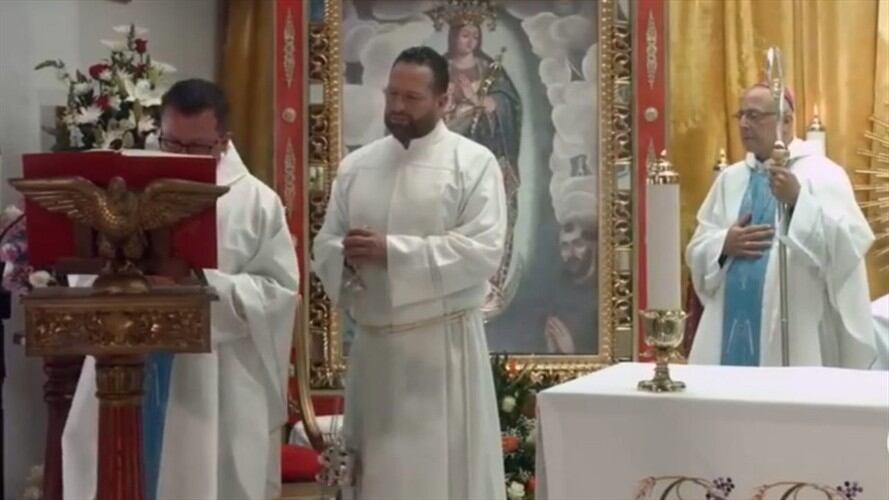 Por primera vez, la fiesta de la Virgen del Milagro, se desarrolló de manera virtual.. Foto: Suministrada