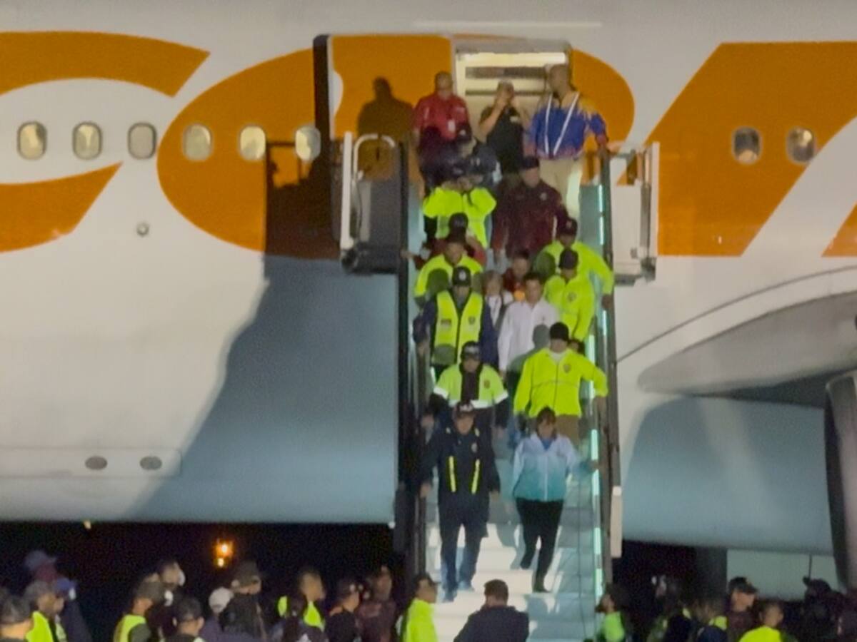 Llegaron a Venezuela 199 deportados desde EE.UU. en medio de crisis migratoria desatada por Trump