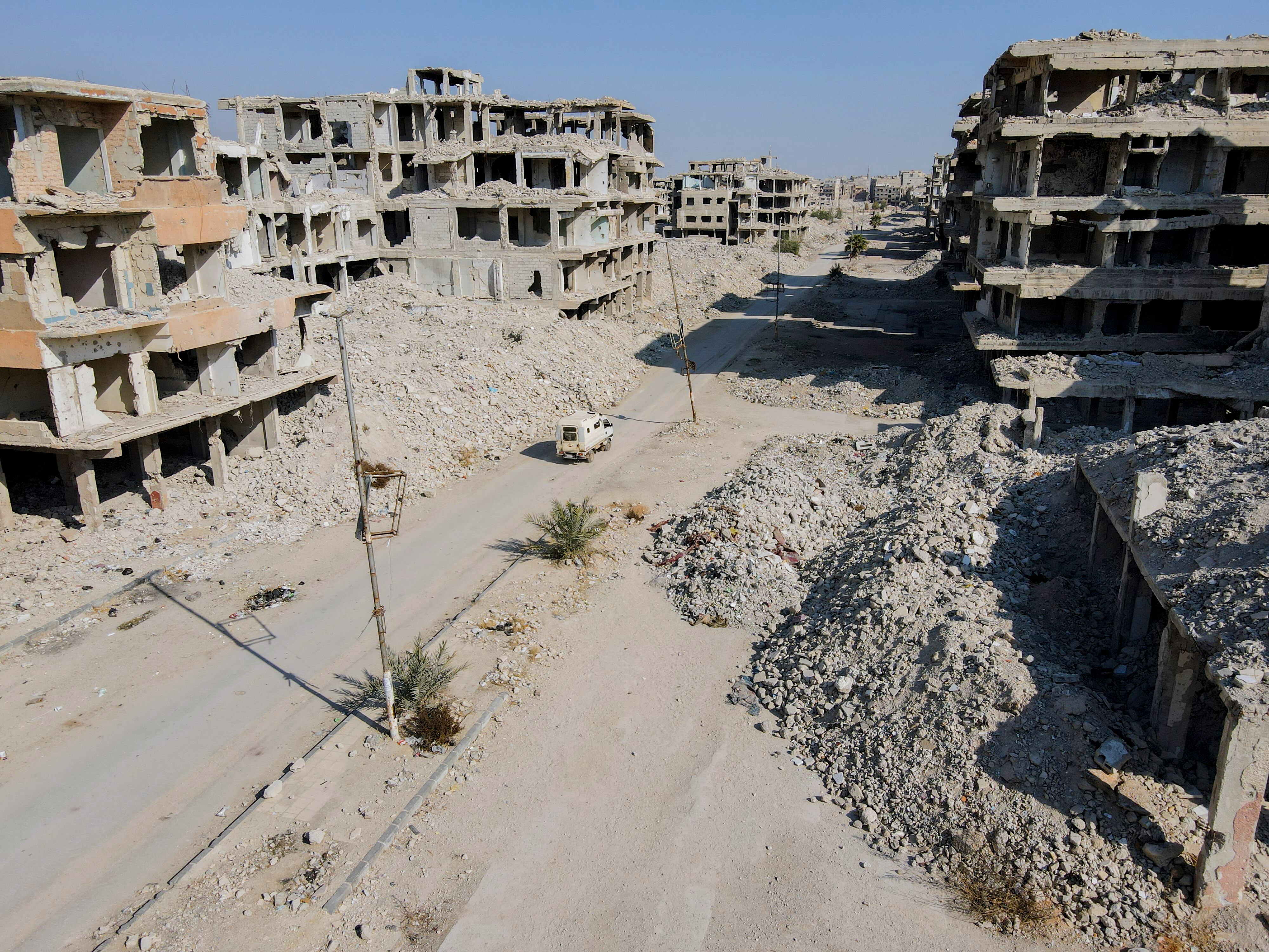 Referencia de guerra en Siria. Foto: ASAAD AL ASAAD/Middle East Images/AFP via Getty Images.      