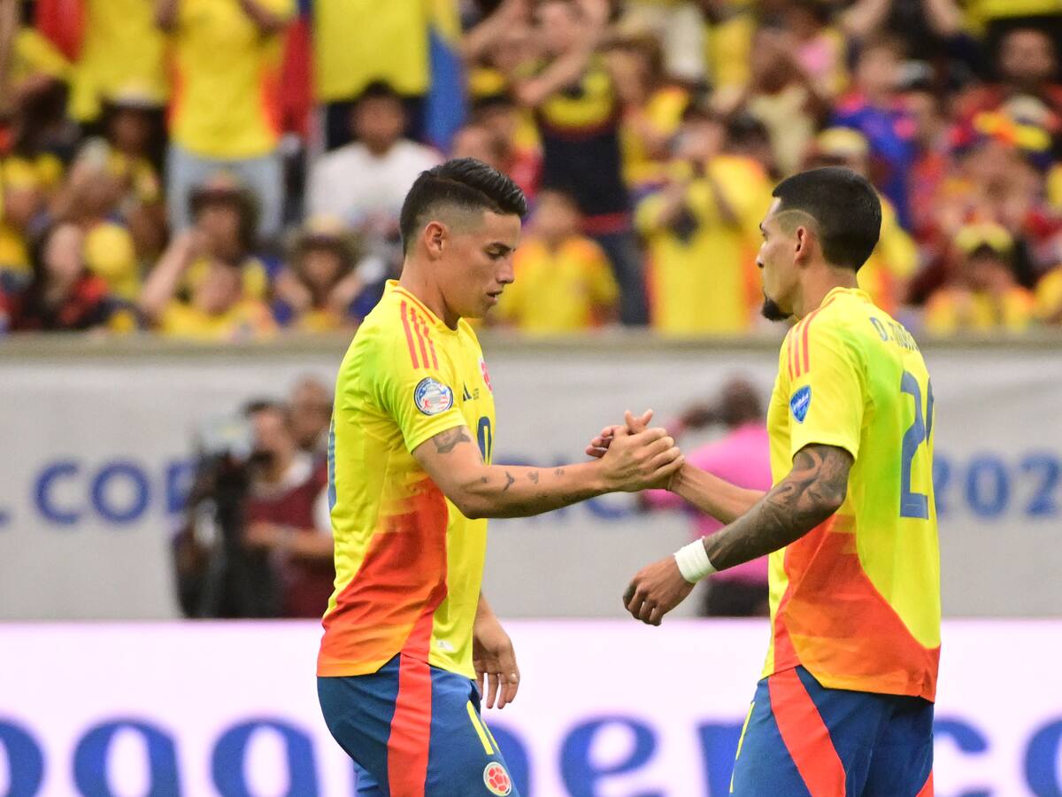 Así formará la Selección Colombia ante Panamá para los cuartos de final de la Copa América