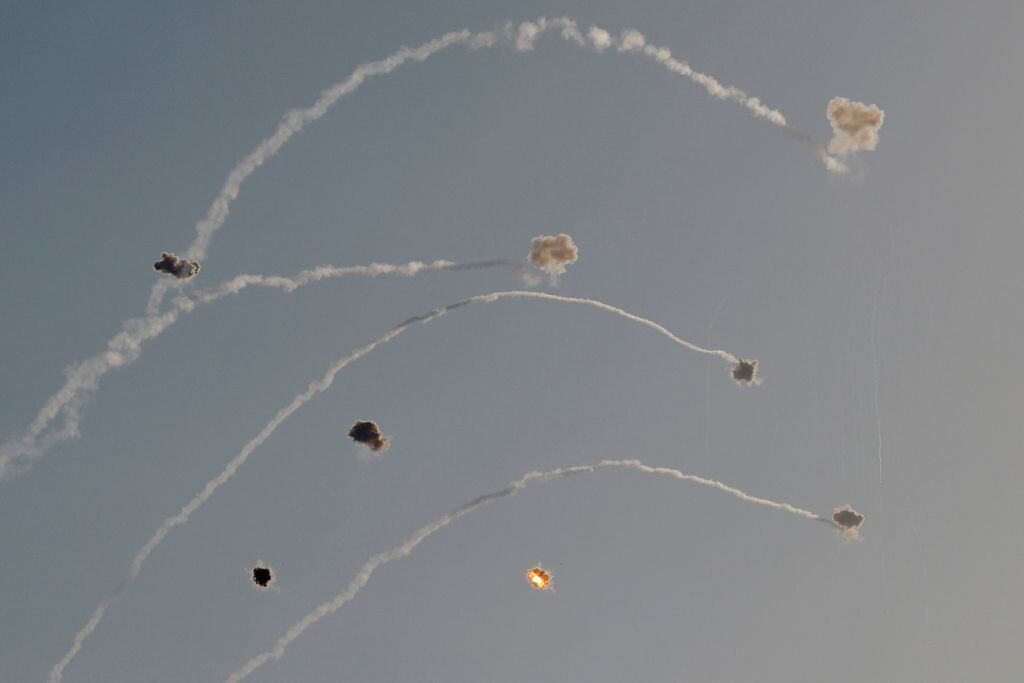 Ataque de Hizbulá contra el norte de Israel. Foto: JALAA MAREY/AFP via Getty Images)