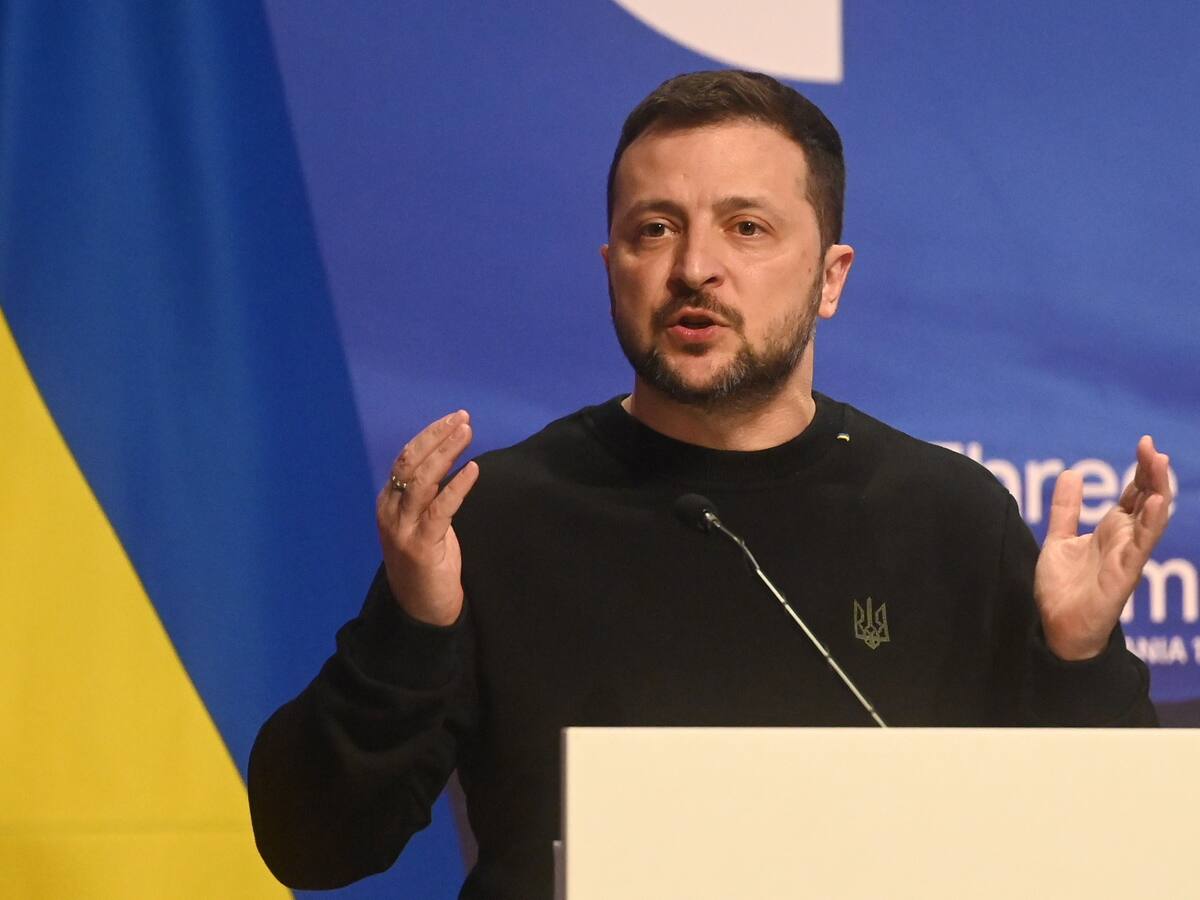 Presidente ucraniano pide a la Unión Europea que suministre defensa aérea y armamento