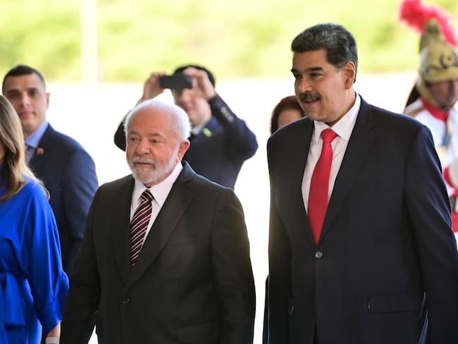 Presidente de Brasil y Venezuela reunidos. Foto: Getty Images