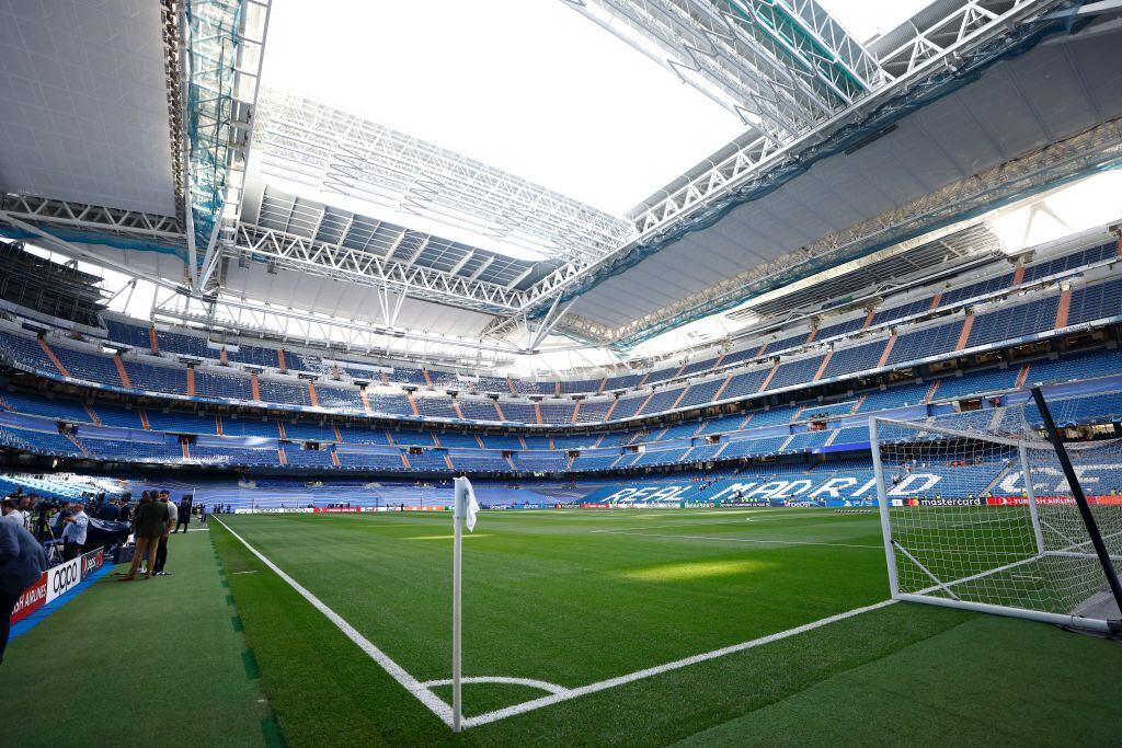 Estadio Santiago Bernabéu. Foto: Oscar J. Barroso/Europa Press/via Getty Images