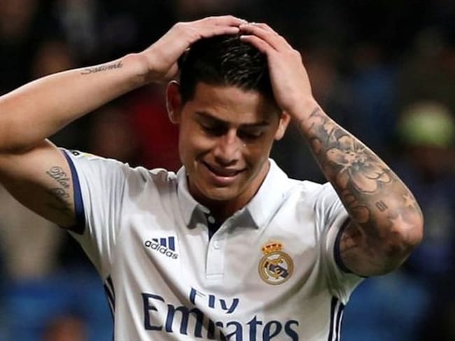 James Rodríguez asegura que tiene ofertas y se especula que varias de ellas podrían venir del fútbol inglés.. Foto: BBC Mundo