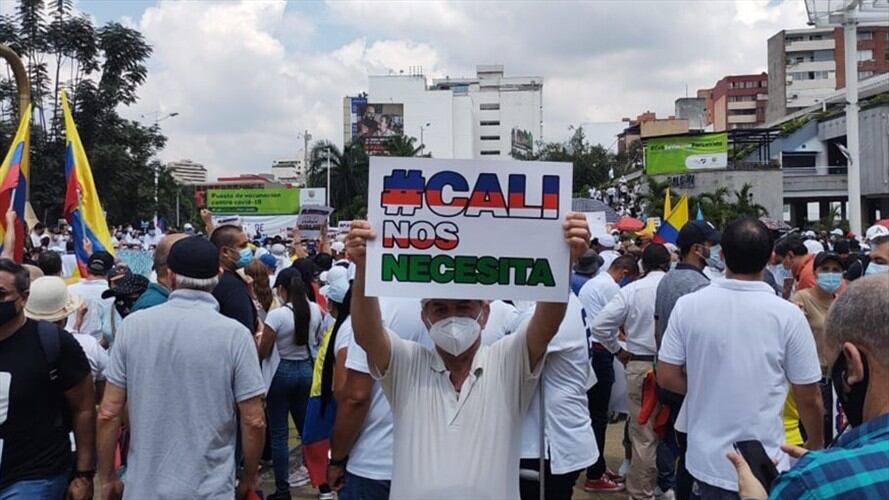 La jornada terminó al rededor de la 1 de la tarde sin ninguna alteración al orden público. Foto: Cortesía