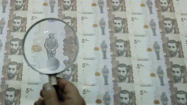 Captación de dinero. Foto: Colprensa