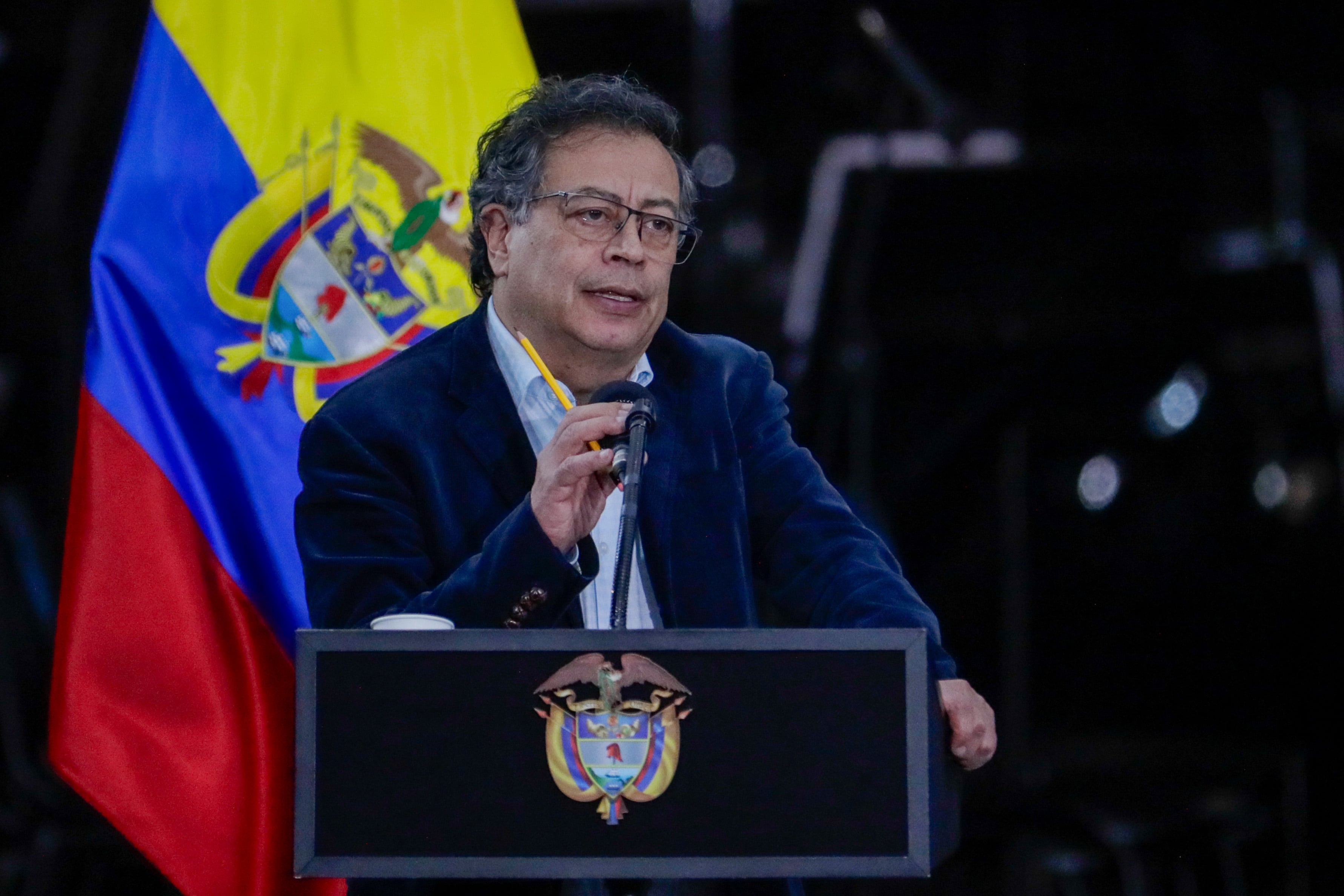 El presidente de Colombia, Gustavo Petro. Foto: EFE.