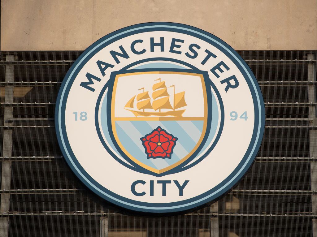 Manchester City escudo. Foto: Joe Prior/Visionhaus via Getty Images.