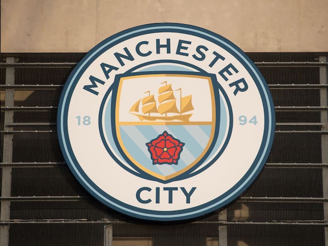 Manchester City escudo. Foto: Joe Prior/Visionhaus via Getty Images.
