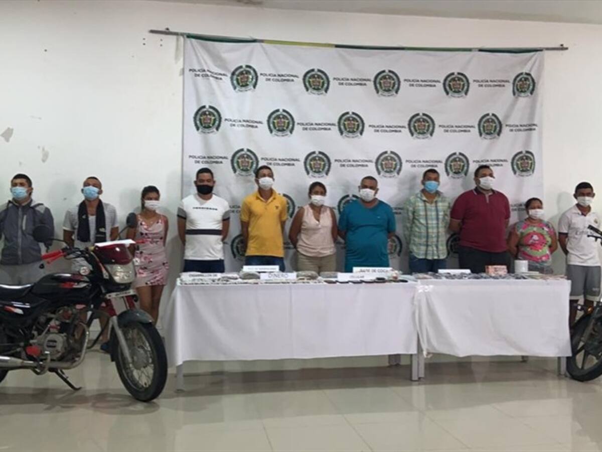 Desarticulan banda criminal dedicada al microtráfico en Montería