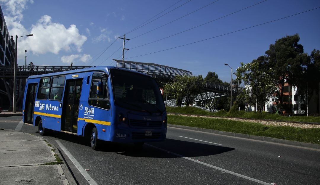 Imagen de referencia de bus del SITP. Foto: Colprensa.
