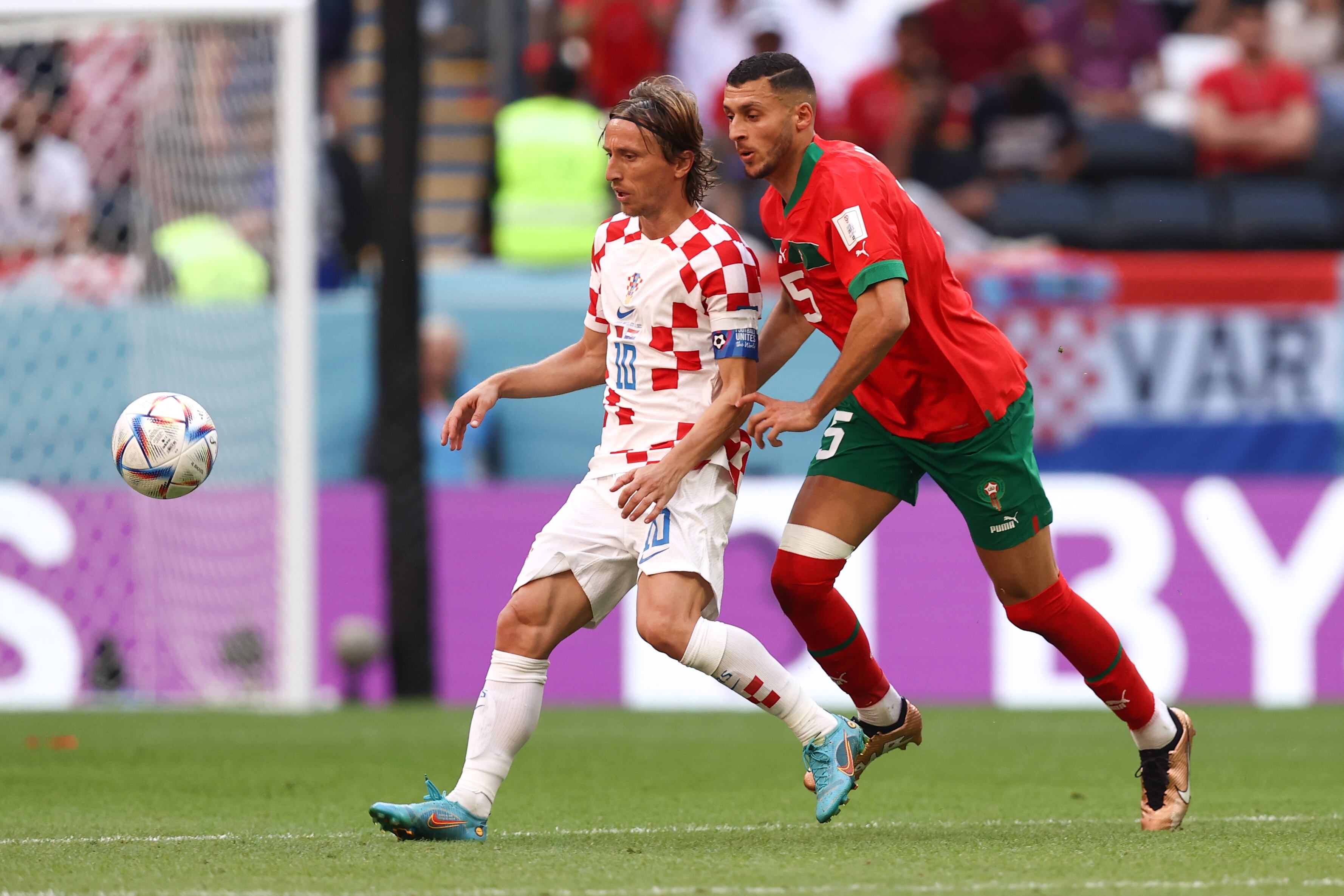 Marruecos vs Croacia. (Photo by James Williamson - AMA/Getty Images)