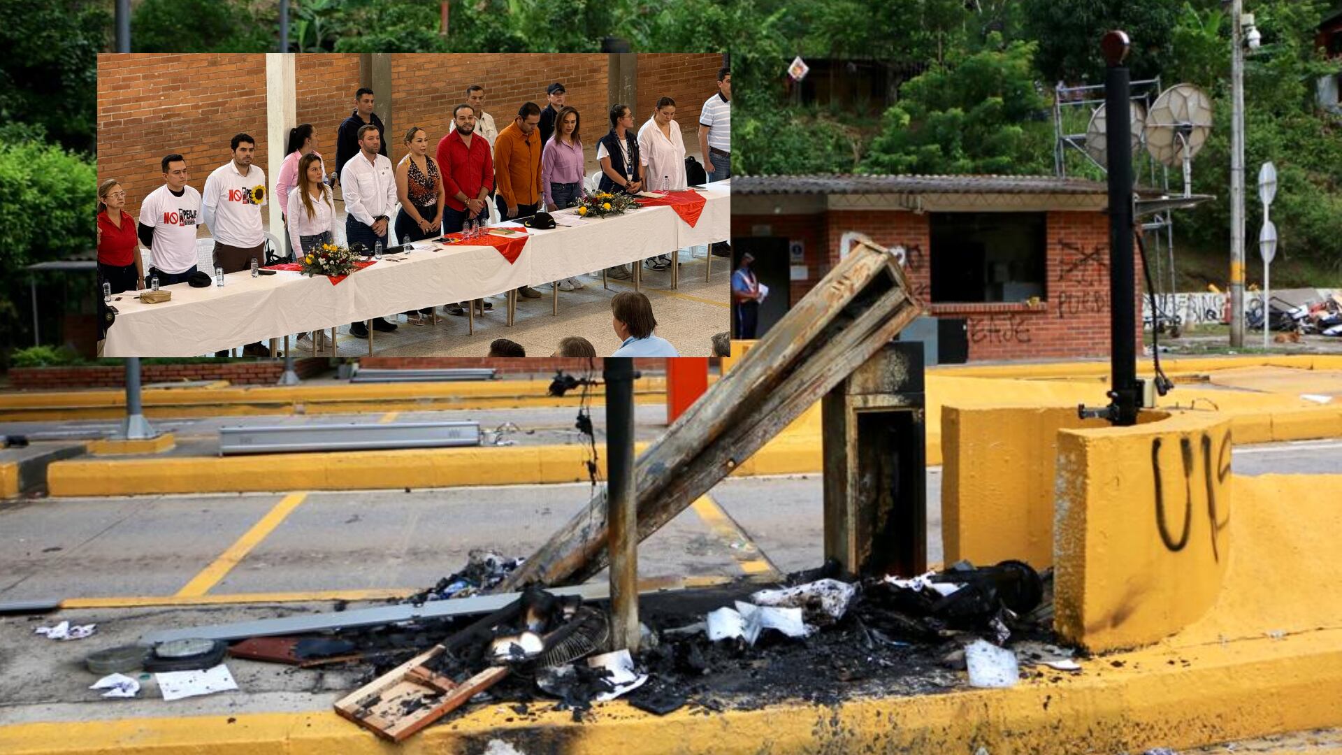 Peaje de Rionegro en Santander seguirá sin ser cobrado tras reunión con la comunidad