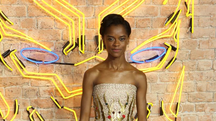 Letitia Wright. "Black Panther" - European Premiere. Créditos: Getty Images / David M. Benett