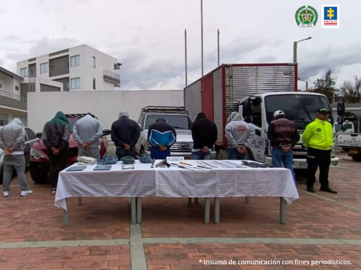 Delincuentes robaban ganado de 11 municipios de Boyacá y luego vendían la carne en Bogotá