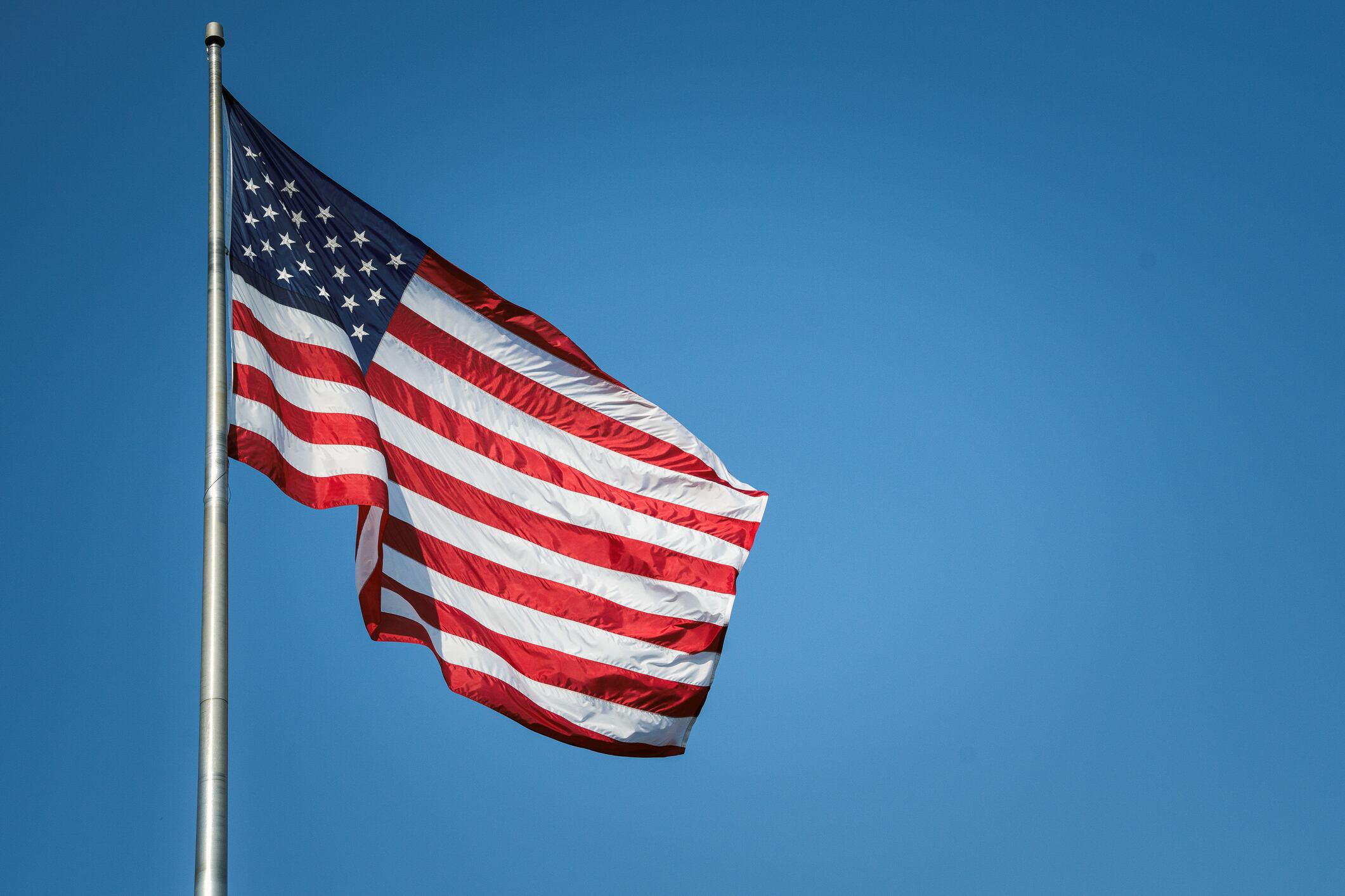 Bandera de Estados Unidos. Foto: Getty Images.
