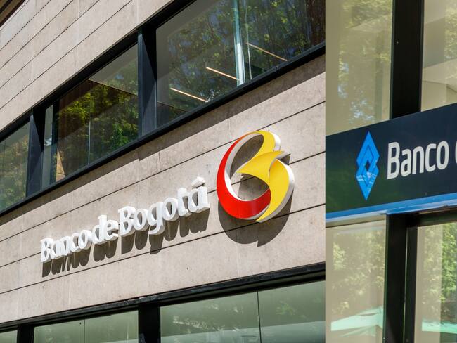 Banco de Bogotá y Banco de Occidente. Foto archivo: Jeffrey Greenberg/Getty Images