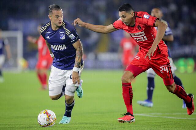 Millonarios vs América. Foto: (Colprensa - Mariano Vimos)