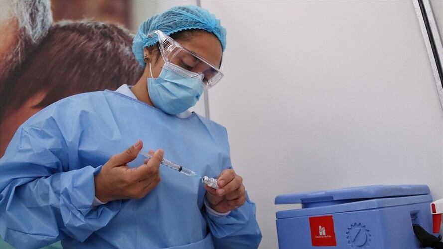 Vacuna contra el COVID-19 en Bogotá. Foto: Colprensa