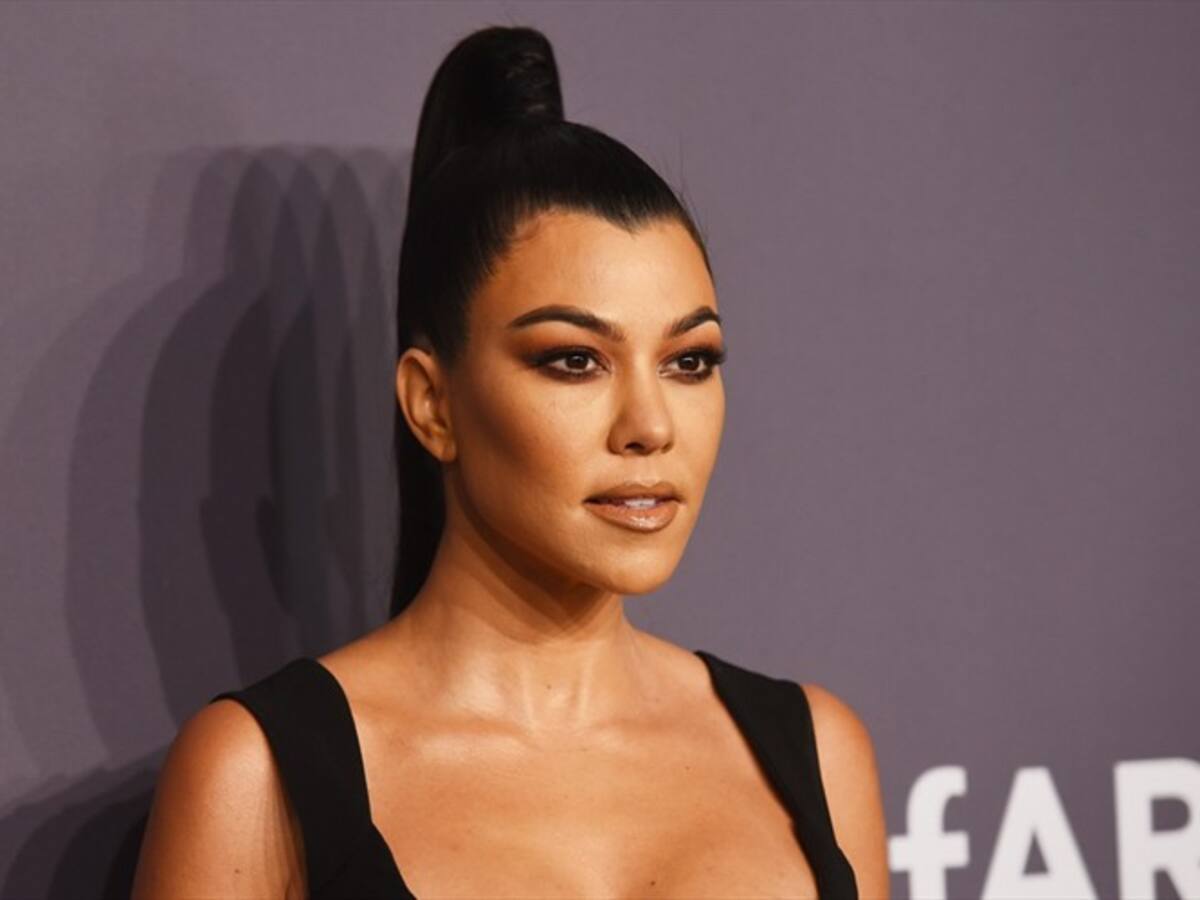 La ardiente foto sin ropa de Kourtney Kardashian