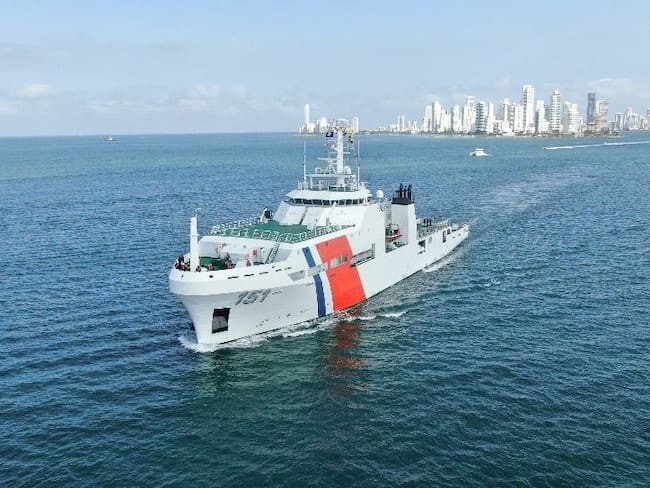 El buque ARC Simón Bolívar | Foto: DIMAR