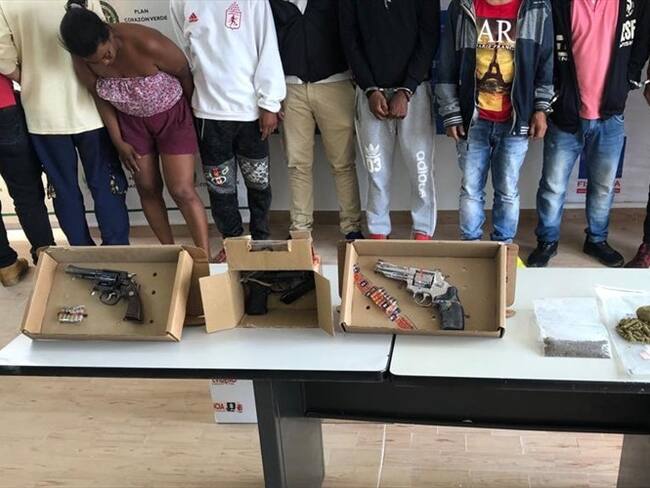 Las autoridades advirtieron que utilizaban menores de edad para la comisión de los ilícitos. Foto: Fiscalía