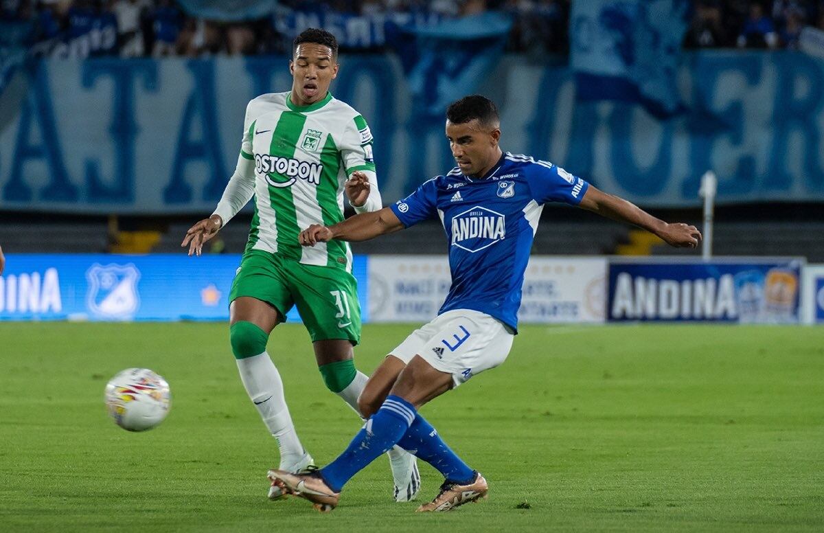 Millonarios vs. Nacional, final Copa Colombia 15 de noviembre de 2023. Foto: Twitter oficial Millonarios FC.