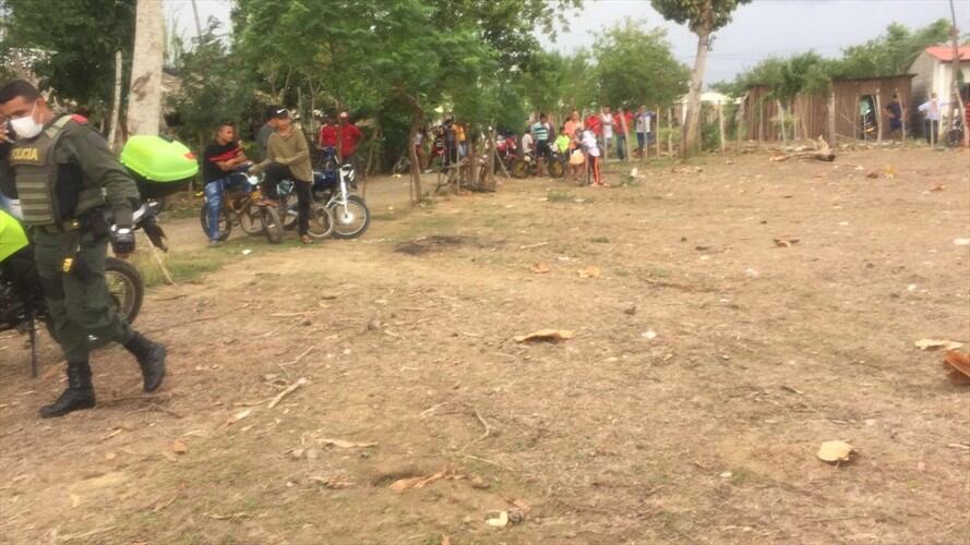 Administración no autorizó evento de ‘toros humanos’ en Cotorra: autoridades. Foto: cortesía Policía.