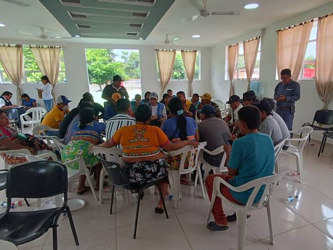 Comunidad indígena y campesina. Foto: Cortesía a Wilson Alvarado.