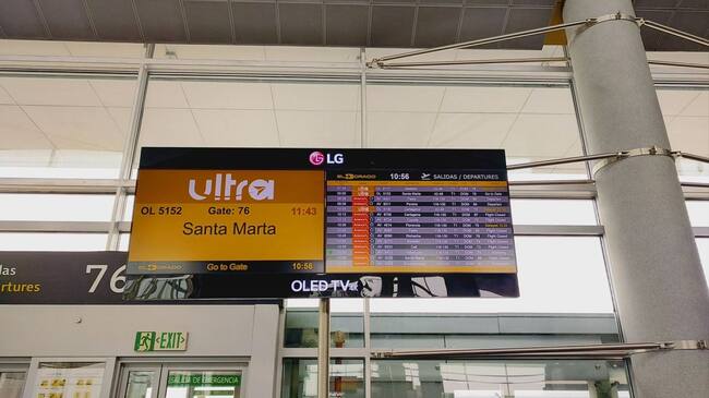 Viva Air en Santa Marta/ Cortesía