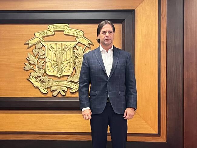 Luis Lacalle Pou FOTO: EFE/ Cancillería Dominicana /