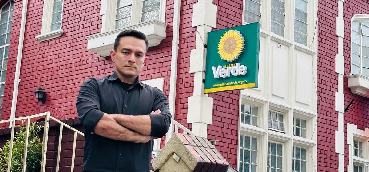 Ferley Sierra se quedó con el aval Verde para la Gobernación de Santander. Foto: Suministrada