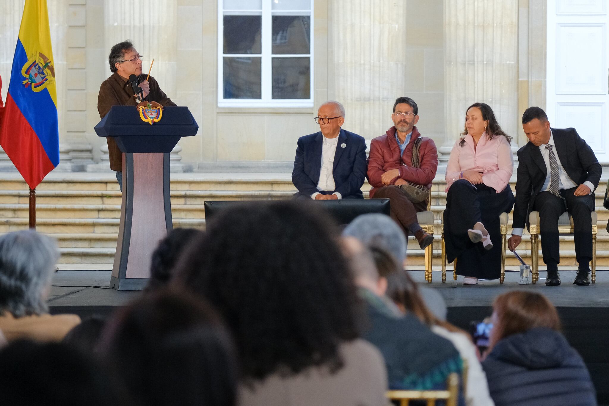 Gustavo Petro. Foto: Juan Diego Cano y Ovidio González - Presidencia de la República